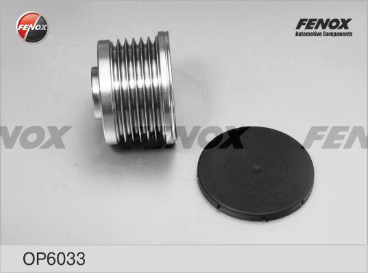 Fenox OP6033 - Pulley, alternator, freewheel clutch autospares.lv