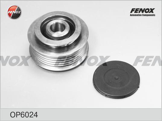 Fenox OP6024 - Pulley, alternator, freewheel clutch autospares.lv