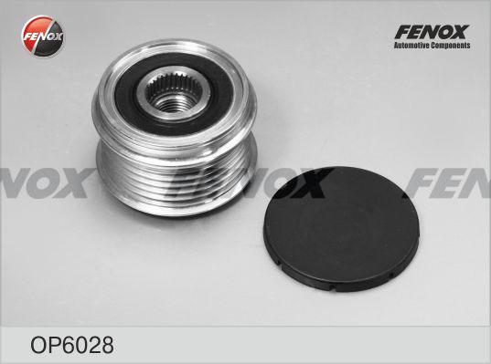 Fenox OP6028 - Pulley, alternator, freewheel clutch autospares.lv