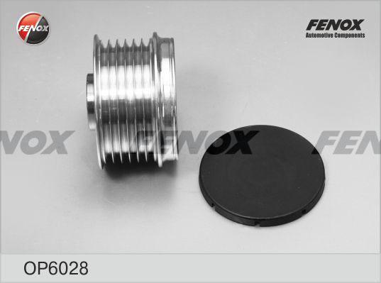 Fenox OP6028 - Pulley, alternator, freewheel clutch autospares.lv