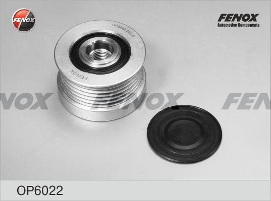 Fenox OP6022 - Pulley, alternator, freewheel clutch autospares.lv