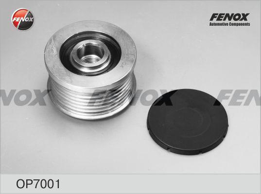 Fenox OP7001 - Pulley, alternator, freewheel clutch autospares.lv