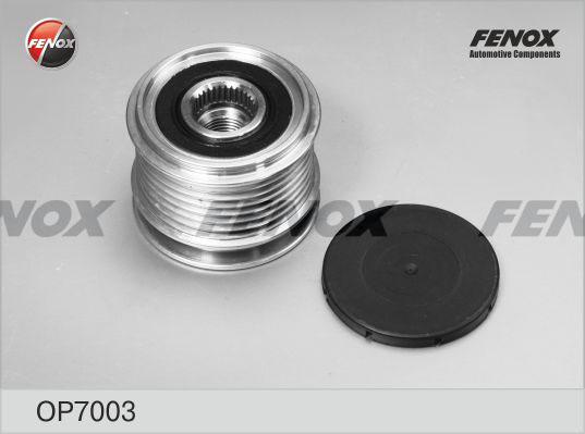 Fenox OP7003 - Pulley, alternator, freewheel clutch autospares.lv