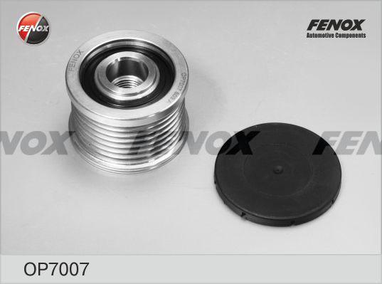 Fenox OP7007 - Pulley, alternator, freewheel clutch autospares.lv