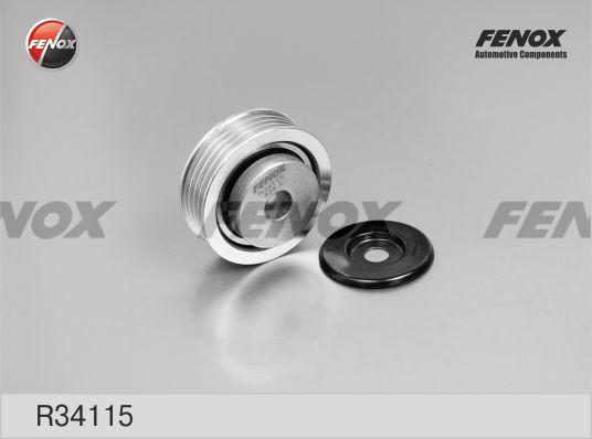 Fenox R34115 - Pulley, v-ribbed belt autospares.lv