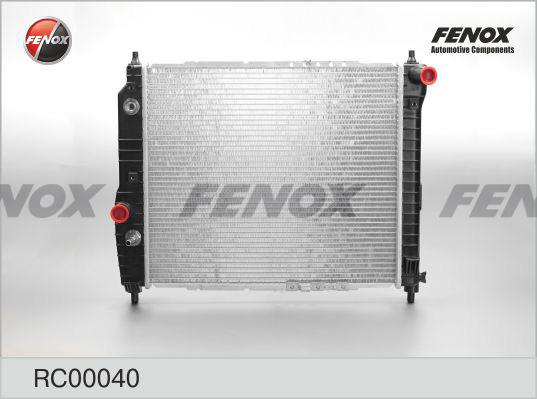 Fenox RC00040 - Radiator, engine cooling autospares.lv