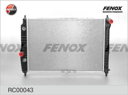 Fenox RC00043 - Radiator, engine cooling autospares.lv