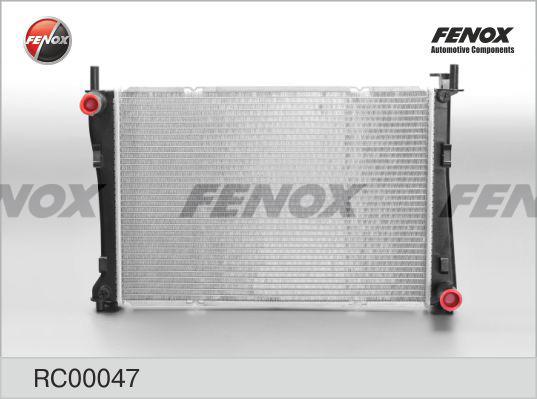 Fenox RC00047 - Radiator, engine cooling autospares.lv