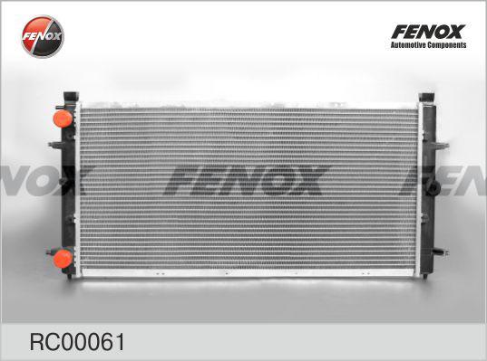 Fenox RC00061 - Radiator, engine cooling autospares.lv