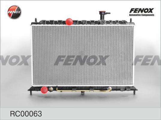 Fenox RC00063 - Radiator, engine cooling autospares.lv