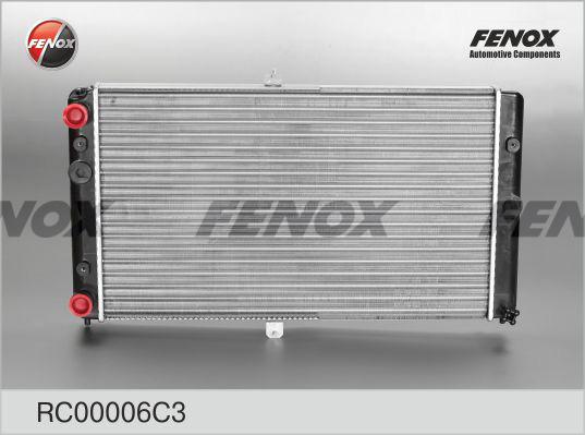 Fenox RC00006C3 - Radiator, engine cooling autospares.lv