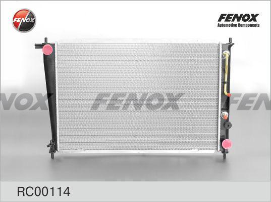 Fenox RC00114 - Radiator, engine cooling autospares.lv