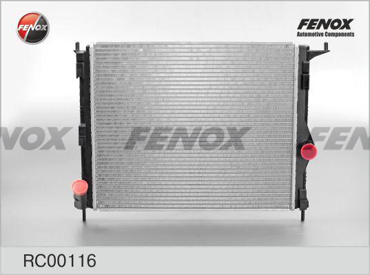 Fenox RC00116 - Radiator, engine cooling autospares.lv