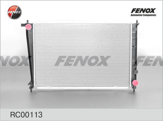 Fenox RC00113 - Radiator, engine cooling autospares.lv