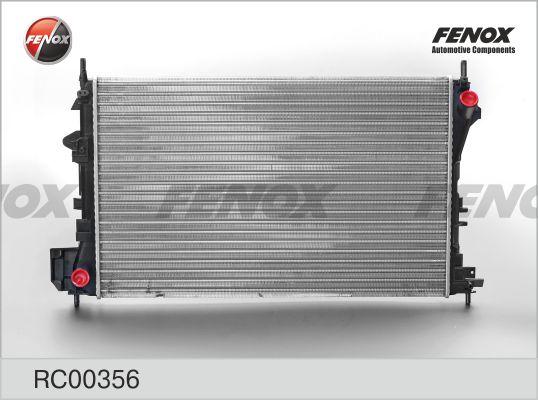 Fenox RC00356 - Radiator, engine cooling autospares.lv