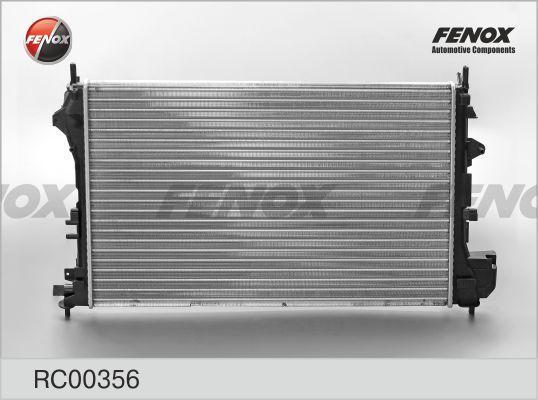 Fenox RC00356 - Radiator, engine cooling autospares.lv