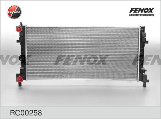 Fenox RC00258 - Radiator, engine cooling autospares.lv