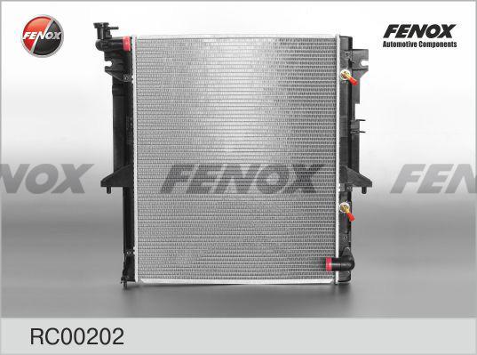 Fenox RC00202 - Radiator, engine cooling autospares.lv