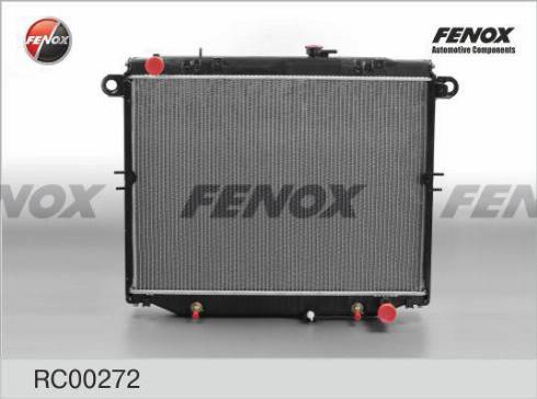 Fenox RC00272 - Radiator, engine cooling autospares.lv