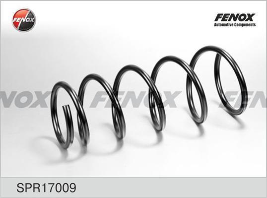 Fenox SPR17009 - Coil Spring autospares.lv