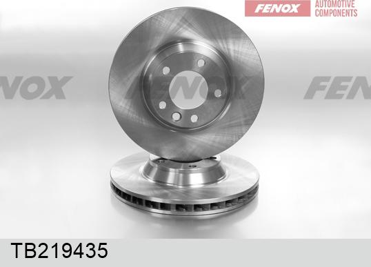 Fenox TB219435 - Brake Disc autospares.lv