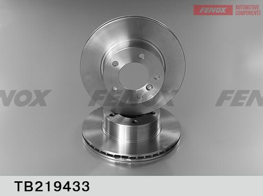 Fenox TB219433 - Brake Disc autospares.lv