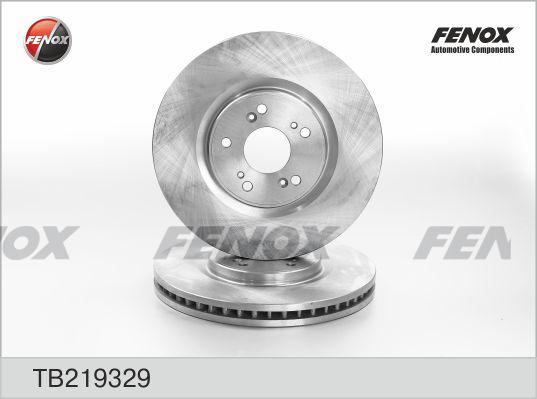 Fenox TB219329 - Brake Disc autospares.lv