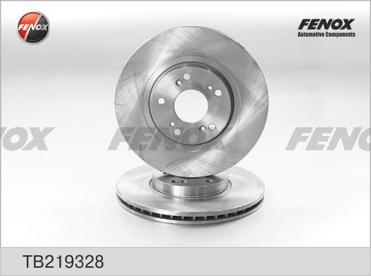 Fenox TB219328 - Brake Disc autospares.lv