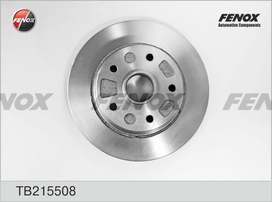 Fenox TB215508 - Brake Disc autospares.lv