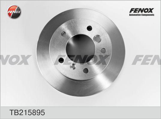 Fenox TB215895 - Brake Disc autospares.lv