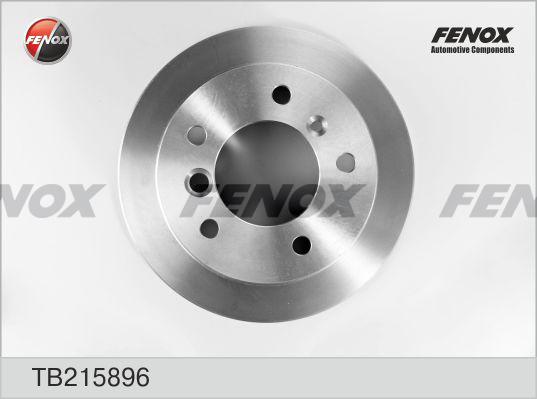 Fenox TB215896 - Brake Disc autospares.lv