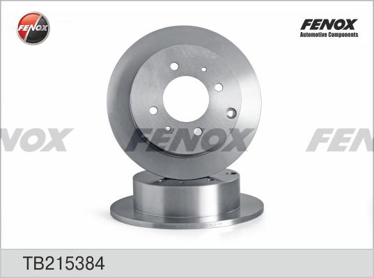 Fenox TB215384 - Brake Disc autospares.lv