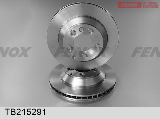 Fenox TB215291 - Brake Disc autospares.lv