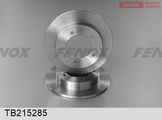 Fenox TB215285 - Brake Disc autospares.lv