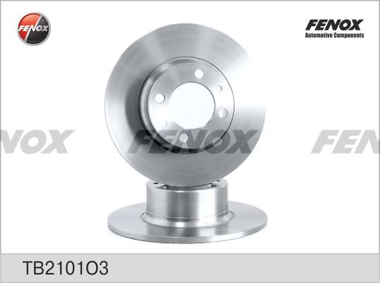 Fenox TB2101O3 - Brake Disc autospares.lv