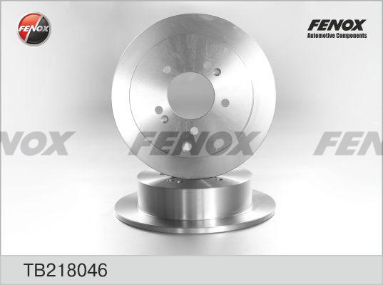 Fenox TB218046 - Brake Disc autospares.lv