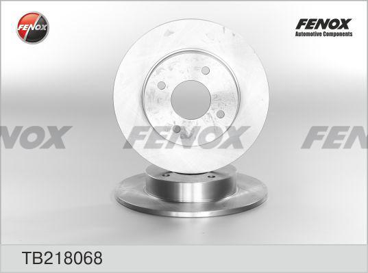 Fenox TB218068 - Brake Disc autospares.lv