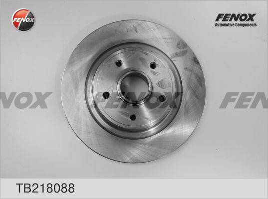 Fenox TB218088 - Brake Disc autospares.lv