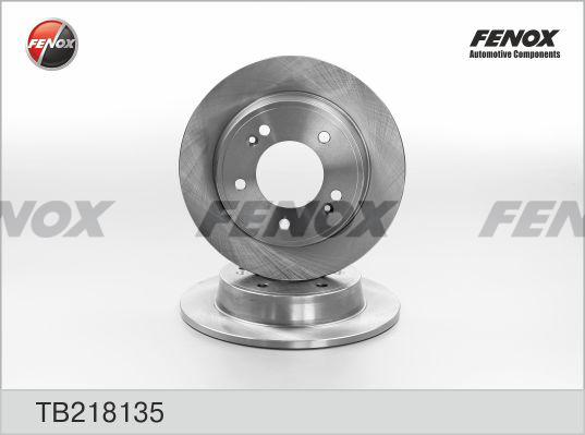 Fenox TB218135 - Brake Disc autospares.lv