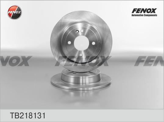 Fenox TB218131 - Brake Disc autospares.lv