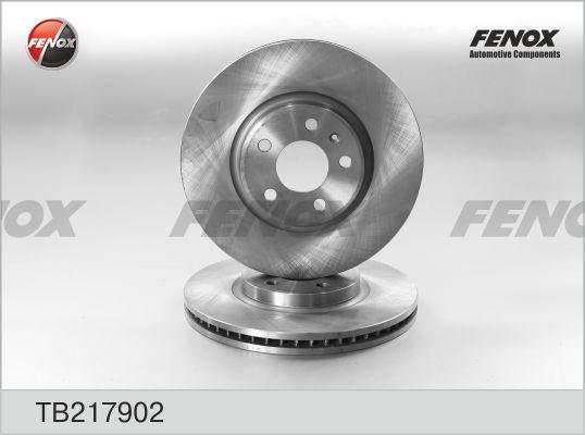 Fenox TB217902 - Brake Disc autospares.lv