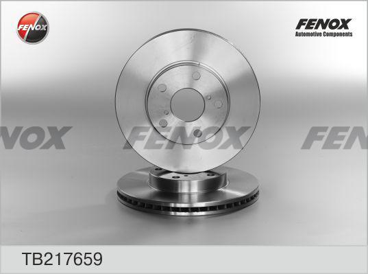 Fenox TB217659 - Brake Disc autospares.lv