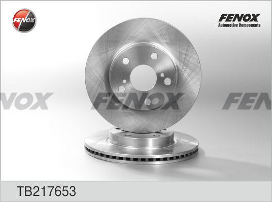 Fenox TB217653 - Brake Disc autospares.lv