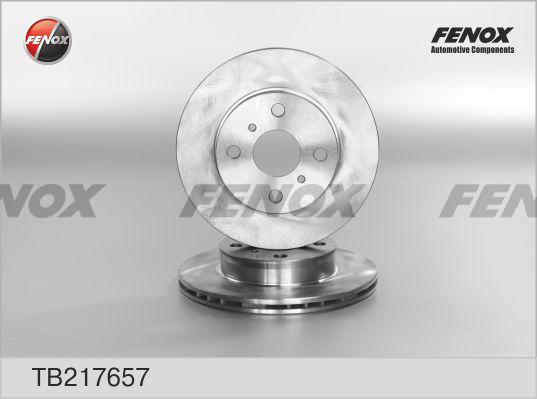 Fenox TB217657 - Brake Disc autospares.lv