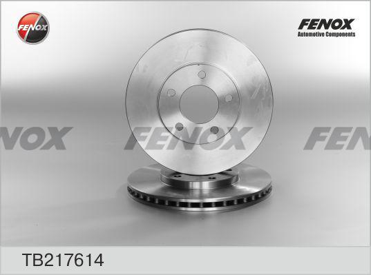 Fenox TB217614 - Brake Disc autospares.lv