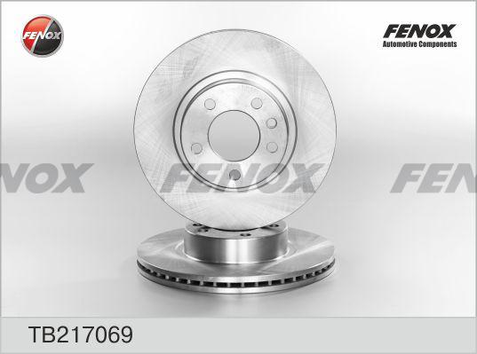 Fenox TB217069 - Brake Disc autospares.lv