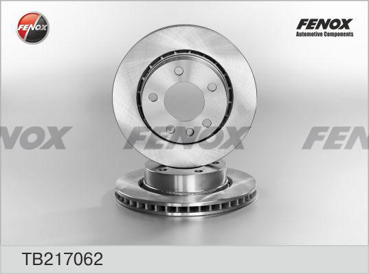 Fenox TB217062 - Brake Disc autospares.lv