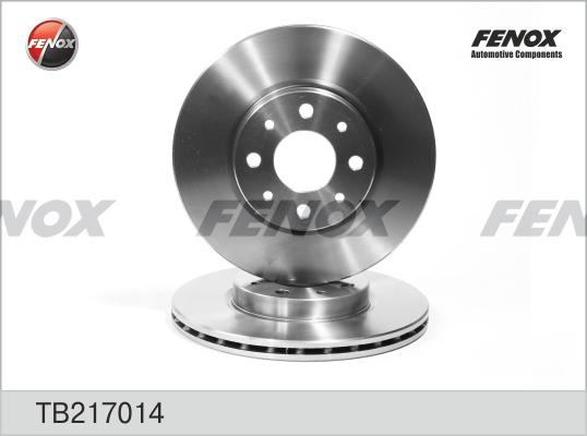 Fenox TB217014 - Brake Disc autospares.lv