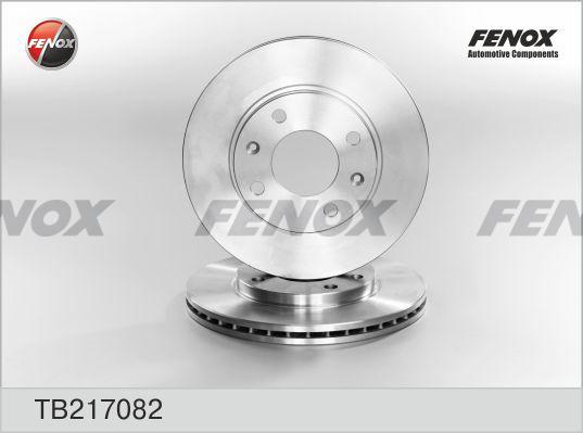 Fenox TB217082 - Brake Disc autospares.lv