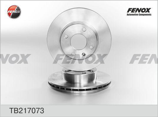 Fenox TB217073 - Brake Disc autospares.lv
